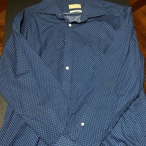 Blue dressy shirt